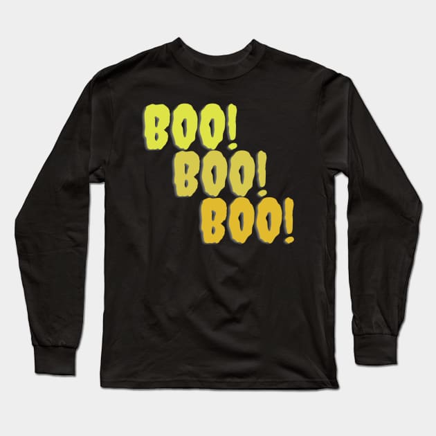 Boo! - II Long Sleeve T-Shirt by ElevateElegance